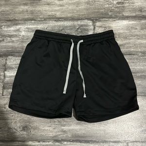 Black 5” inseam Shorts